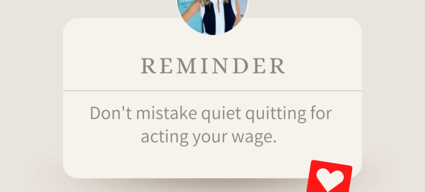Quiet Quitting: An Unhealthy Work Trend